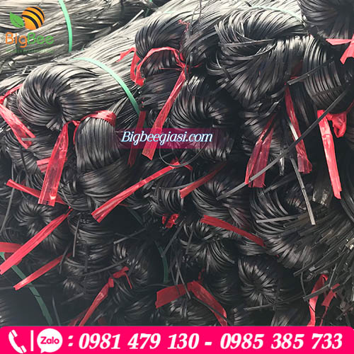 Dây nylon kẽm cứng màu đen  Dây nylon kẽm cứng màu đen