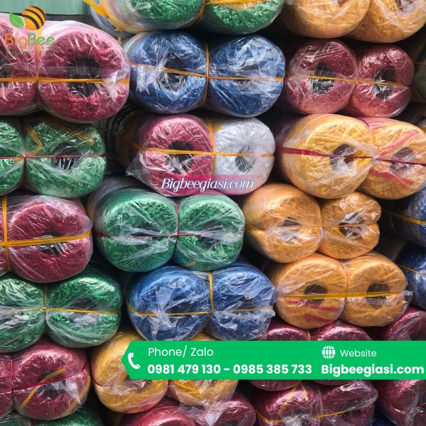 Dây nilon nem tròn cuộn lớn Dây nilon nem tròn cuộn lớn