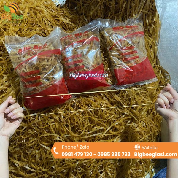 Dây thun cao su bản rộng có độ co giãn cao Dây thun cao su bản rộng có độ co giãn cao