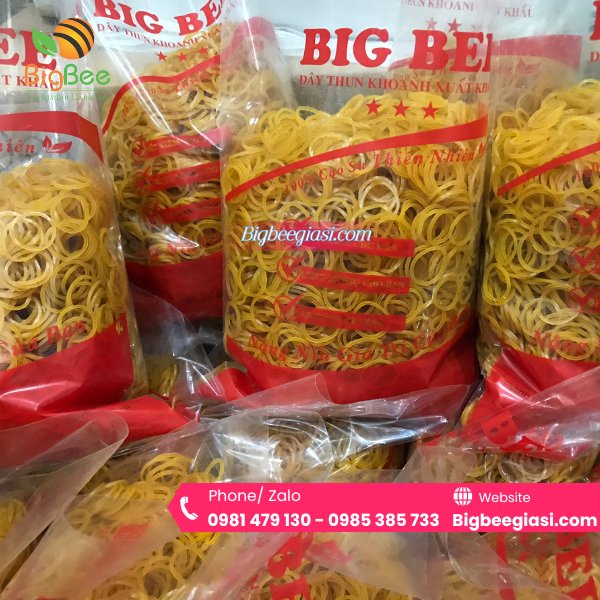 Dây thun cao su bigbee size tiểu Dây thun cao su bigbee size tiểu