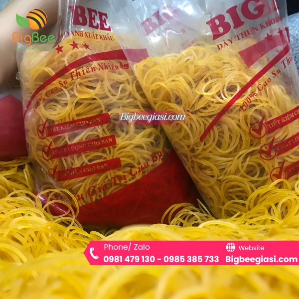 Dây thun cao su bigbee size trung Dây thun cao su bigbee size trung
