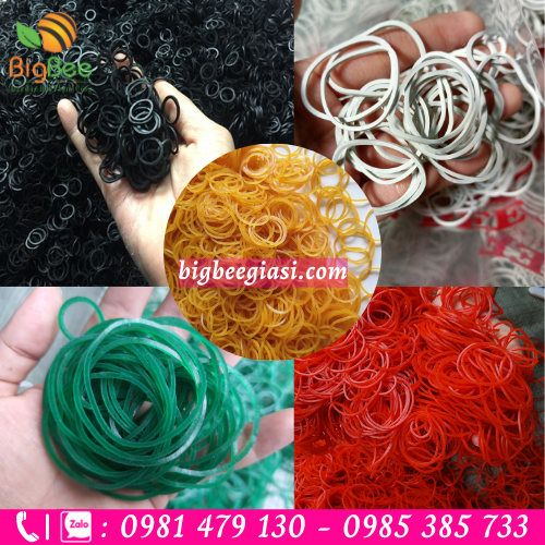 Dây thun nhiều màu, nhiều size