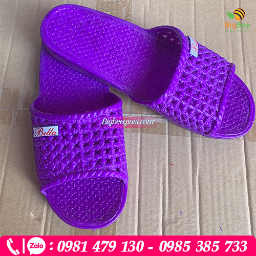 Dép tổ ong bella nữ màu tím Dép tổ ong bella nữ màu tím