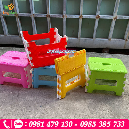 Ghế nhựa lùn xếp gọn Ghế nhựa lùn xếp gọn