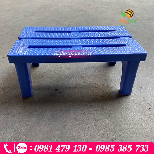 Ghế thẻ mini 4 sọc màu xanh dương Ghế thẻ mini 4 sọc màu xanh dương