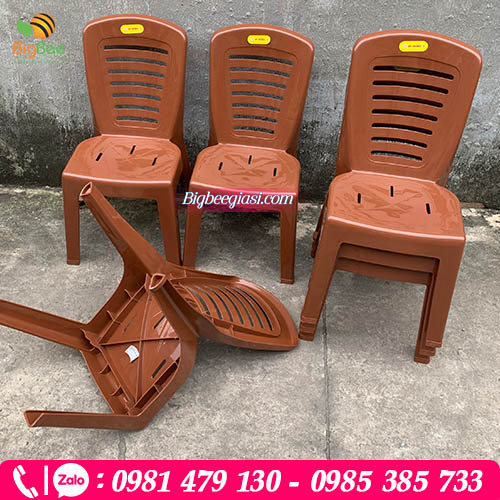Mẫu ghế nhựa tựa lưng size nhỏ cho các hàng quán, gia đình Mẫu ghế nhựa tựa lưng size nhỏ cho các hàng quán, gia đình