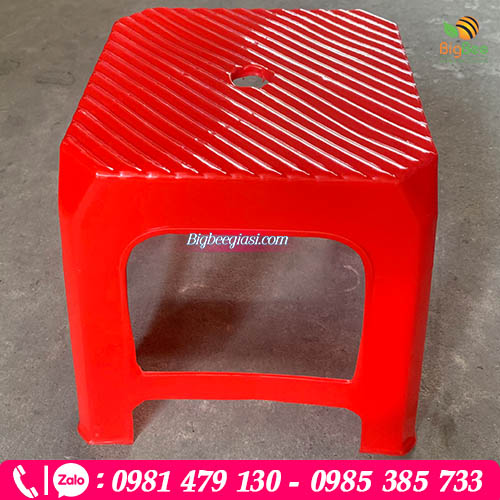 GHẾ LÙN GIẢ MÂY MÀU ĐỎ - Nhựa Thảo Nguyên Chợ Lớn