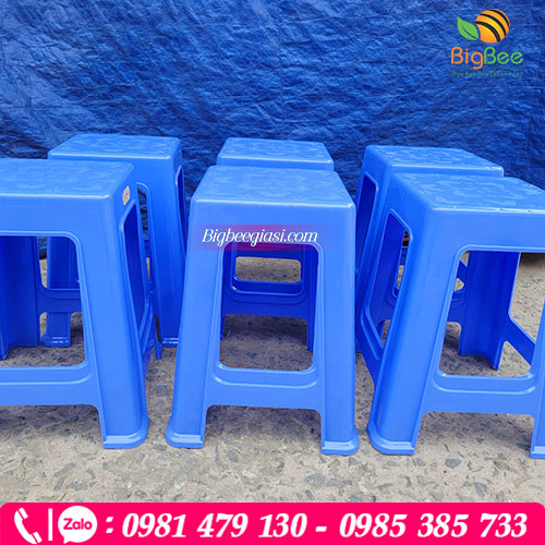 Ghế nhựa vuông cao dày dặn chắc chắn Ghế nhựa vuông cao dày dặn chắc chắn