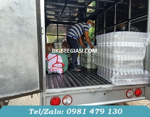 hỗ trợ giao chai đến tận nơi