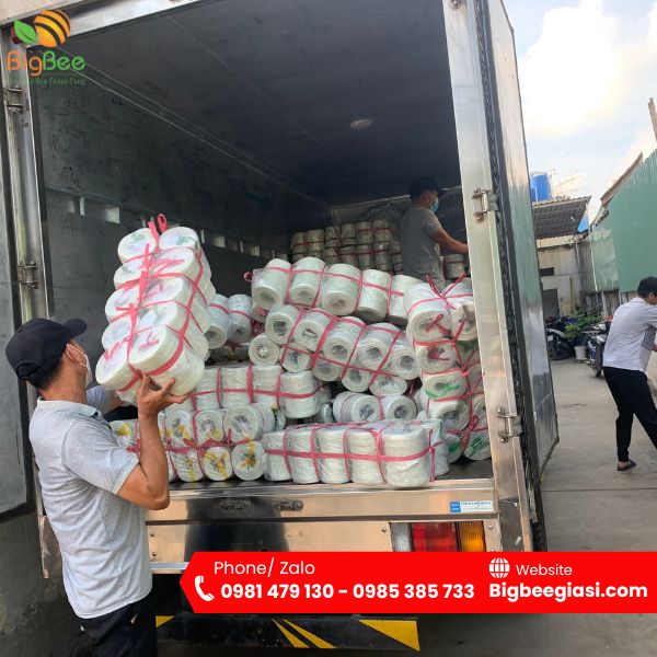 Thu Hồng giao sỉ dây nilon ống cho khách Thu Hồng giao sỉ dây nilon ống cho khách