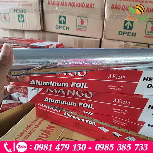 Giấy bạc nướng thực phẩm