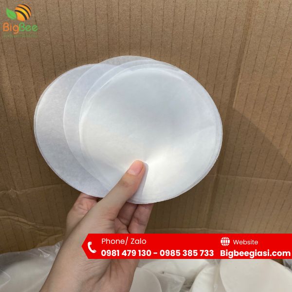 Giấy chống thấm, giấy nến lót ly Giấy chống thấm, giấy nến lót ly