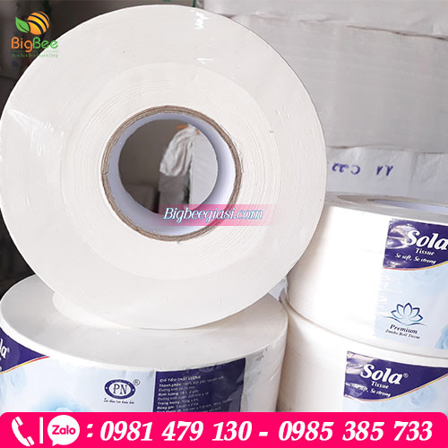Giấy vệ sinh công nghiệp sola Giấy vệ sinh công nghiệp sola
