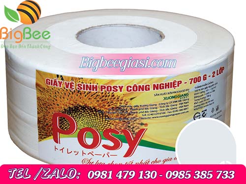 Giấy vệ sinh công nghiệp posy 700g