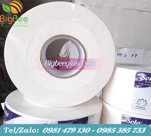 Mẫu giấy vệ sinh công nghiệp sola 700gr