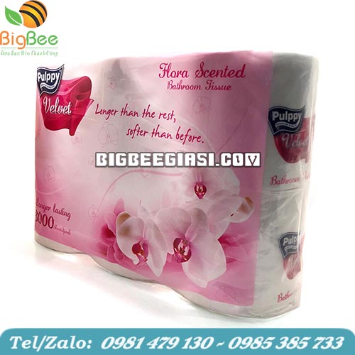 giấy vệ sinh pulppy velvet