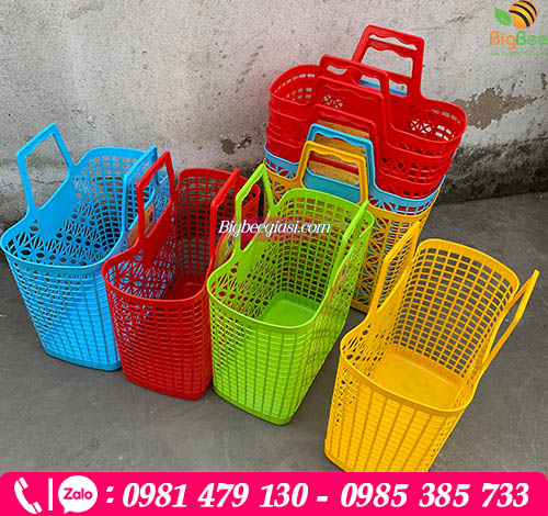 Giỏ xách nhựa bền, dai, chịu lực tốt tại Thu Hồng Giỏ xách nhựa bền, dai, chịu lực tốt tại Thu Hồng