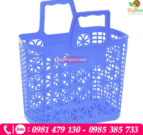 Giỏ xách nhựa vuông Giỏ xách nhựa vuông