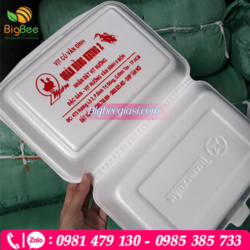 Hộp đựng vịt in logo Hộp đựng vịt in logo