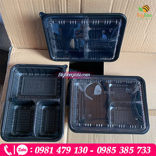 Hộp cơm 3 ngăn tiện lợi Hộp cơm 3 ngăn tiện lợi