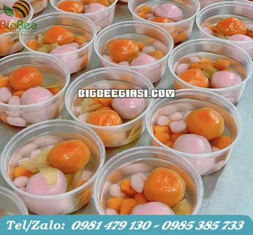 hộp nhựa 500ml có nắp đựng chè