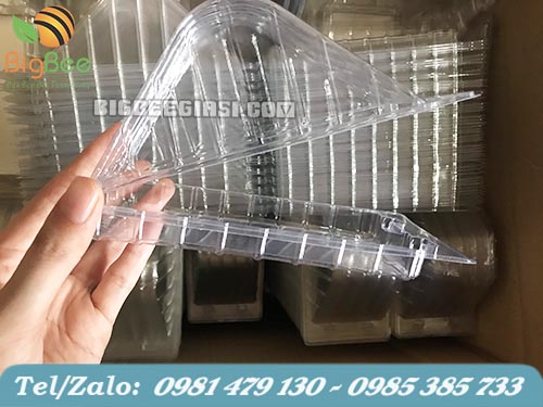 hộp nhựa hình tam giác