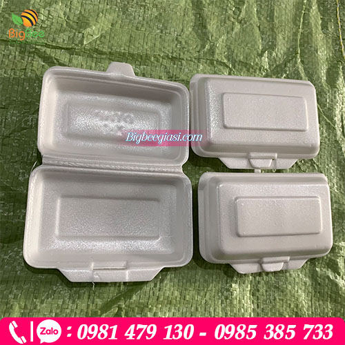 Hộp xốp đựng bắp xào, đựng xôi loại nhỏ Hộp xốp đựng bắp xào, đựng xôi loại nhỏ