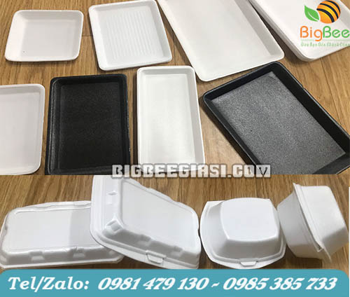 phân phối các loại hộp xốp, khay xốp giá sỉ