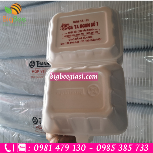 Hộp vịt quay in logo