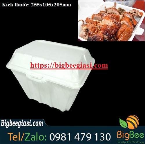 hộp xốp vịt quay hộp xốp vịt quay