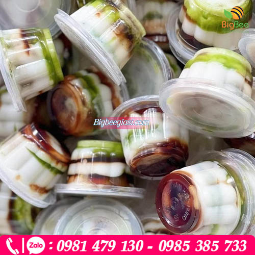 Hũ nhựa làm rau câu hoa mai đẹp thu hút Hũ nhựa làm rau câu hoa mai đẹp thu hút