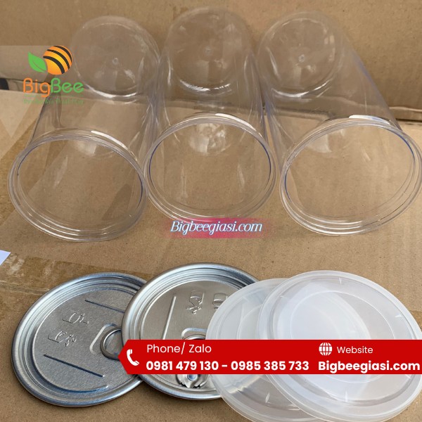 Hũ nhựa pet nắp nhôm xé Hũ nhựa pet nắp nhôm xé