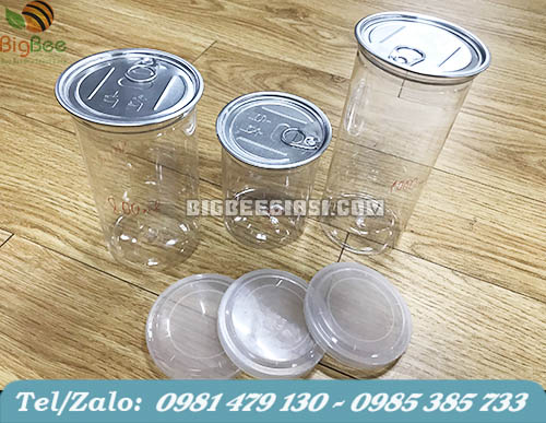 Hũ pet nắp nhôm xé