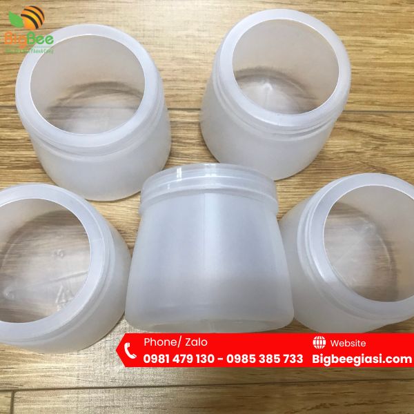 Hũ nhựa sữa chua 160ml xinh xắn Hũ nhựa sữa chua 160ml xinh xắn