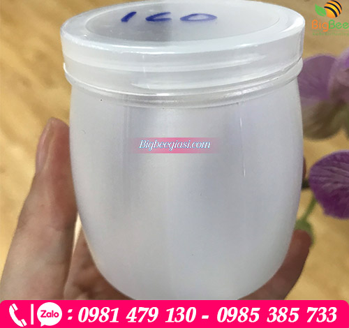 Hũ nhựa đựng sữa chua 160ml Hũ nhựa đựng sữa chua 160ml
