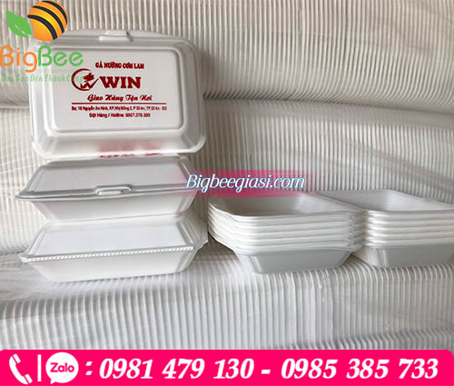 Hộp đựng gà in logo Hộp đựng gà in logo
