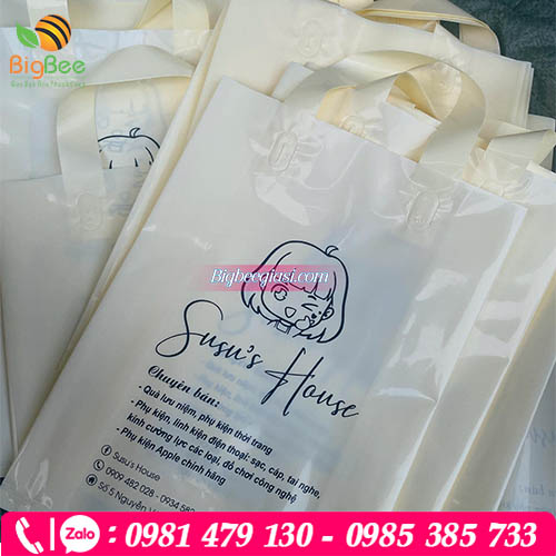 Túi ép quai in theo yêu cầu Túi ép quai in theo yêu cầu