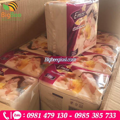 Khăn giấy vuông - khăn giấy ăn E'mos