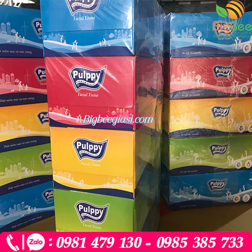 Khăn giấy Pulppy giá sỉ