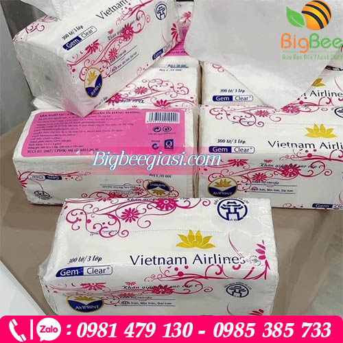 Khăn giấy rút Vietnam Airlines