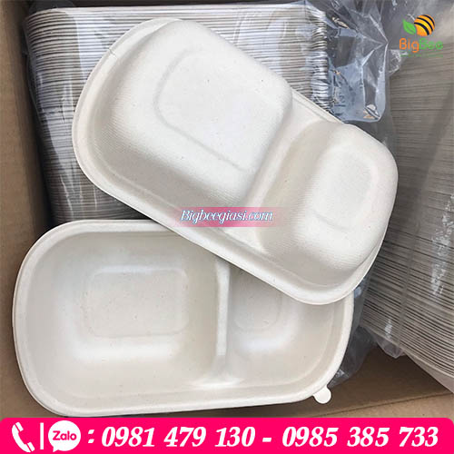 Khay bã mía 2 ngăn Thu Hồng an toàn, giá cả tốt nhất cho mọi cửa hàng Khay bã mía 2 ngăn Thu Hồng an toàn, giá cả tốt nhất cho mọi cửa hàng