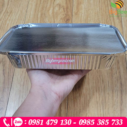 Khay giấy bạc hình chữ nhật Khay giấy bạc hình chữ nhật