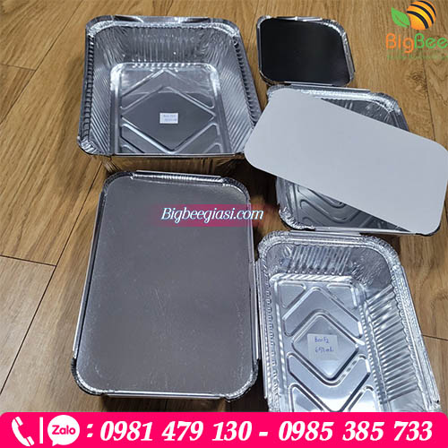 Khay giấy bạc chữ nhật dùng 1 lần giá rẻ, chất lượng tại Thu Hồng Khay giấy bạc chữ nhật dùng 1 lần giá rẻ, chất lượng tại Thu Hồng