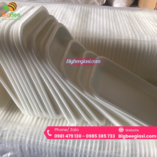 Khay xốp chất lượng, dày dặn, trắng sáng Khay xốp chất lượng, dày dặn, trắng sáng