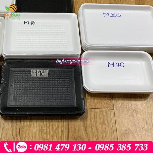 Những mẫu Khay xốp kích thước lớn để đựng thực phẩm Những mẫu Khay xốp kích thước lớn để đựng thực phẩm