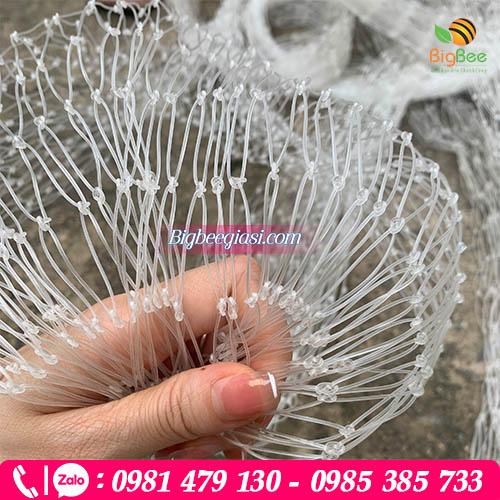 Lưới nhựa cước trắng rào gà, làm chuồng, làm giàn leo cây trồng Lưới nhựa cước trắng rào gà, làm chuồng, làm giàn leo cây trồng