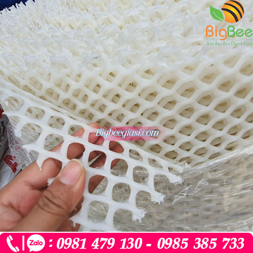 Lưới nhựa mắt cáo màu trắng