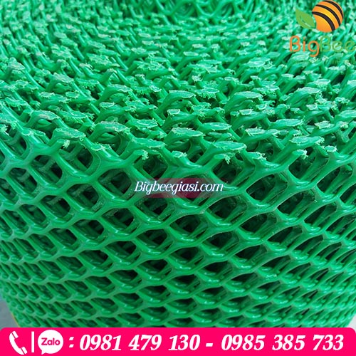 Lưới nhựa mắt cáo màu xanh