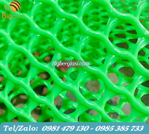 lưới nhựa mắt cáo màu xanh