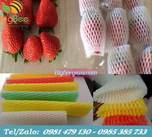 đa dạng các loại lưới xốp bọc trái cây